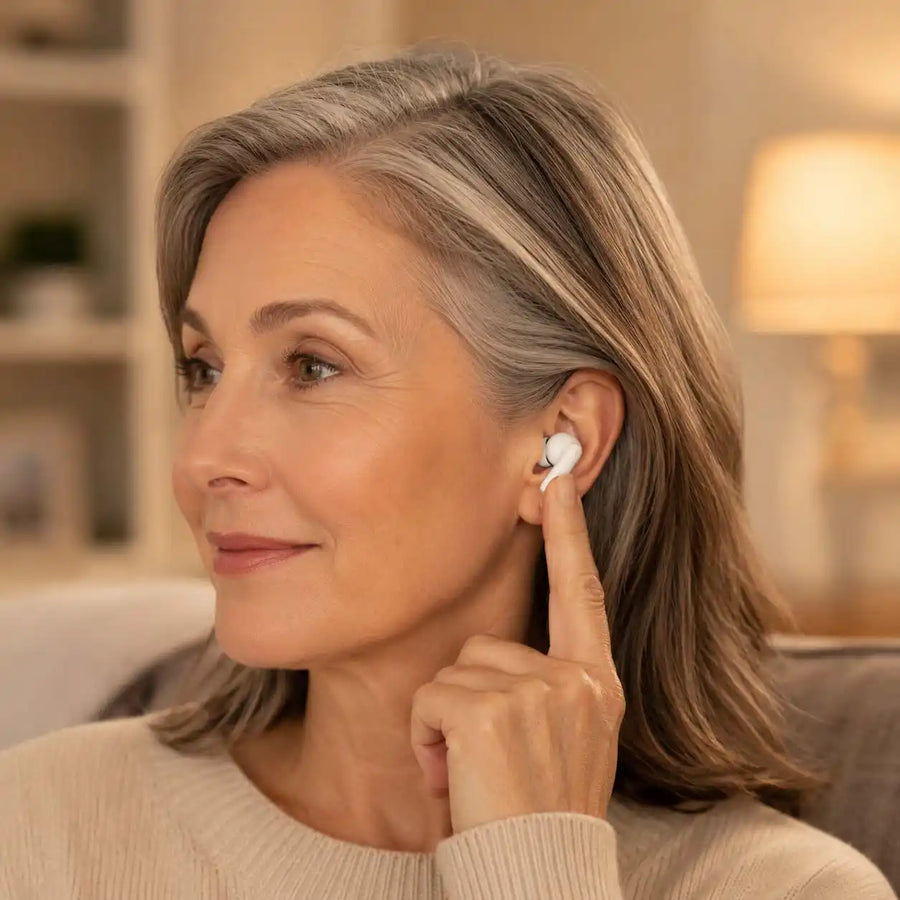 Adjust Hearvello hearing support device